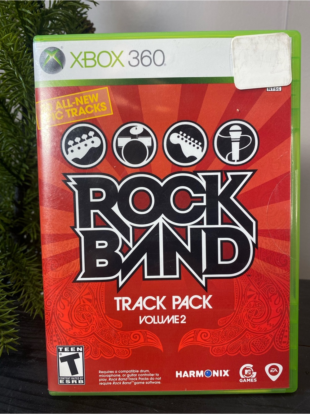 New Rock Band Track Pack: Vol. 2 Game & Case For Your Xbox 360